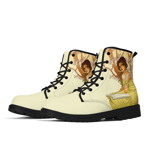 Beauty & the Beast Vegan Leather Boots