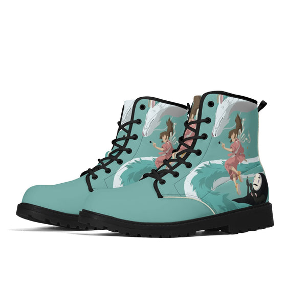 Spirited Away Vegan Leather Boots