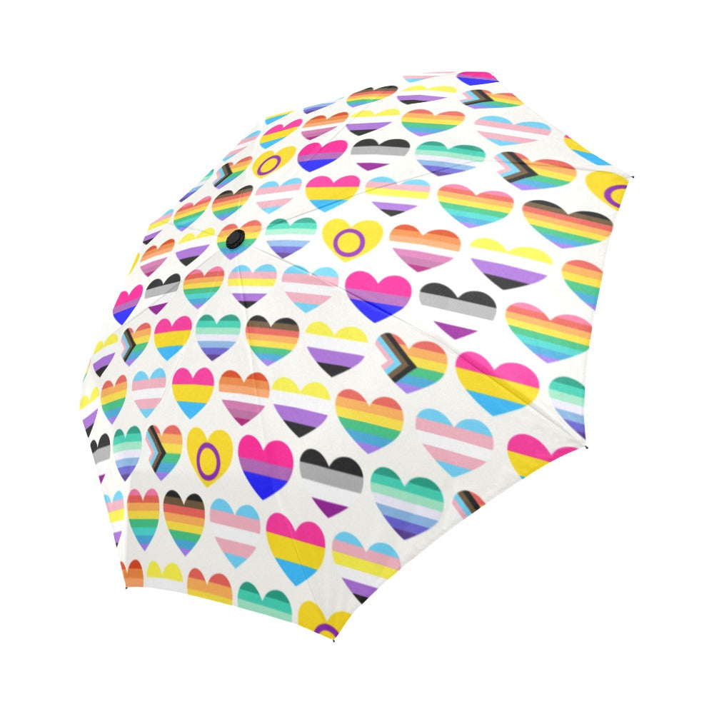 Pride Hearts Umbrella-PheeNix Boutique