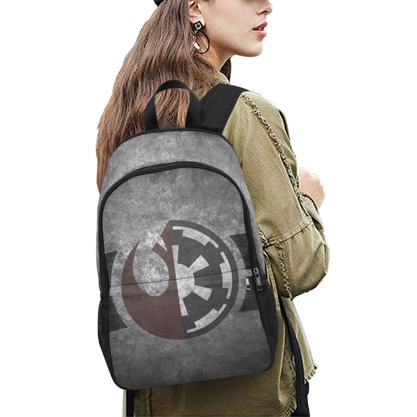 Choose Wisely Classic Backpack with Side Pockets