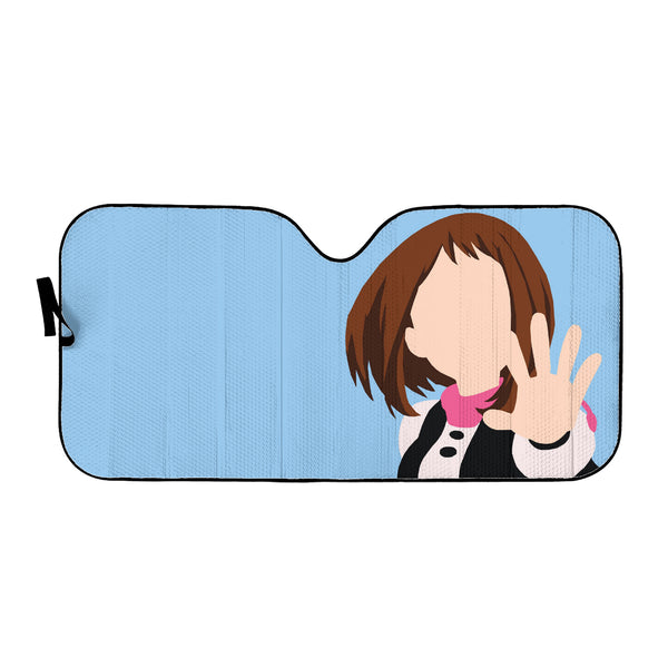 Ochaco Uraraka Auto Sun Shade